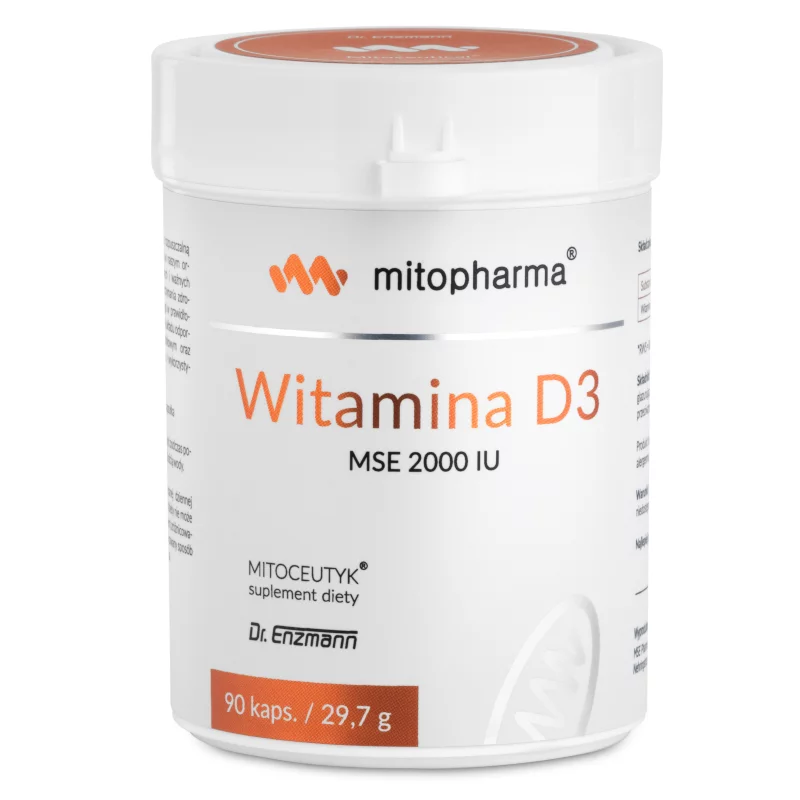 Dr Enzmann | Witamina D3 MSE 90kapsułek