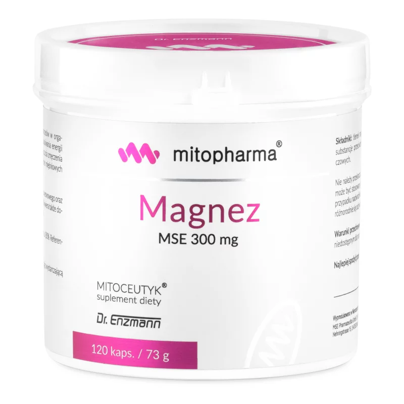 Dr Enzmann | Magnez MSE 300mg 120kapsułek