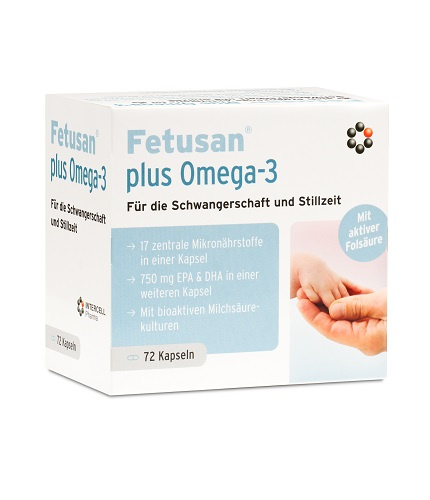 INTERCELL | Fetusan plus Omega-3 72kapsułek