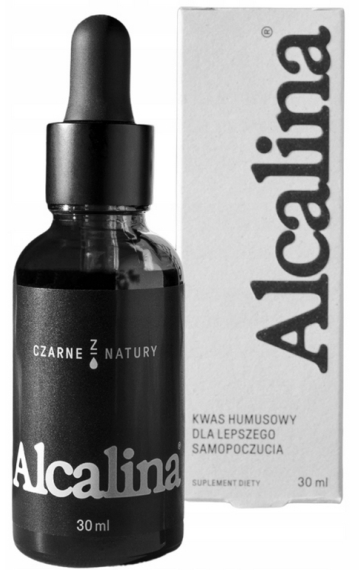 Czarne z natury | Alcalina Kwas humusowy (kwas fulwowy) 30ml