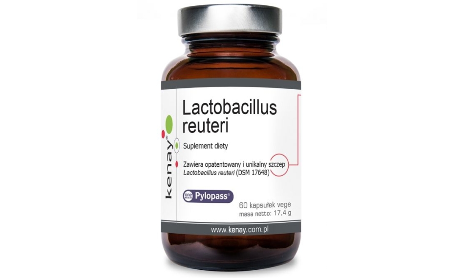 Kenay Lactobacillus reuteri Pylopass® 60kapsułek