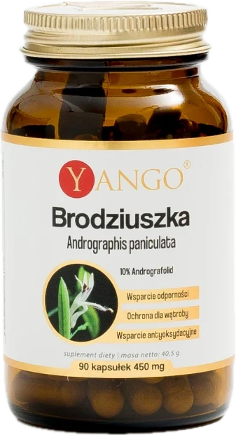 Yango | Brodziuszka - Andrographis paniculata - 90 kapsułek