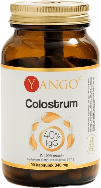 Yango | Colostrum 40% IgG 90 kapsułek