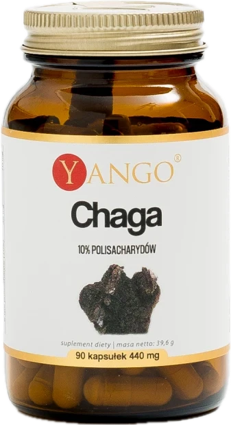 Yango | Chaga - ekstrakt 10% polisacharydów - 90 kapsułek