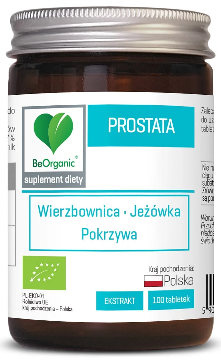 BeOrganic | Prostata BIO 400mg 100 tabletek