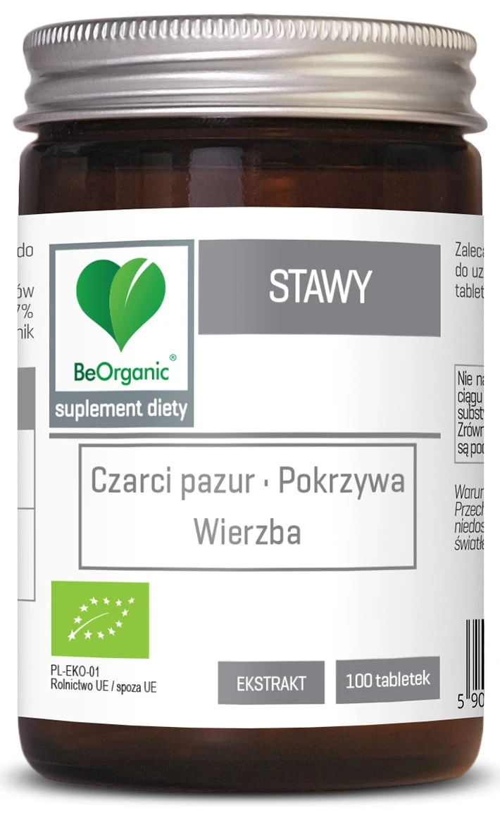 BeOrganic | Stawy BIO 400mg 100 tabletek