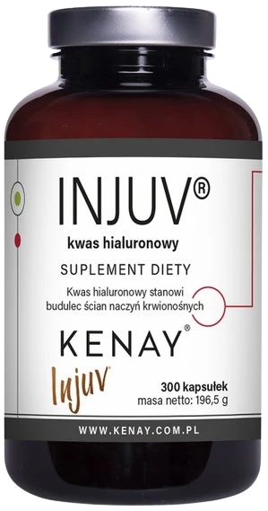 Kenay | Injuv - Kwas Hialuronowy 300 kapsułek