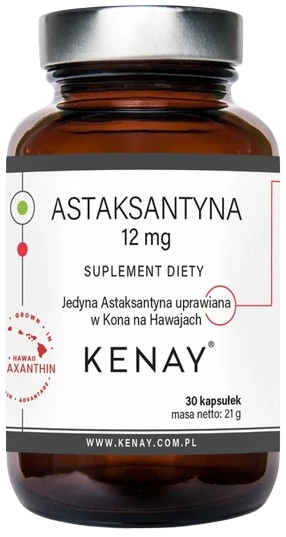Kenay | ASTAKSANTYNA 12mg 30 kapsułek