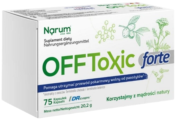 Narum | OFFToxic Forte 75 kapsułek