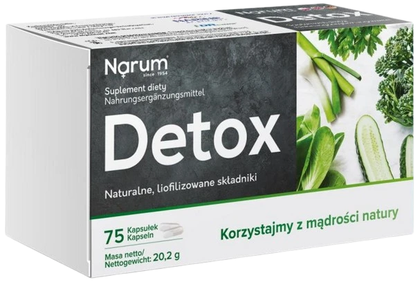 Narum | Detox 75 kapsułek
