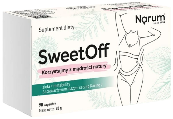 Narum | SweetOff 90 kapsułek
