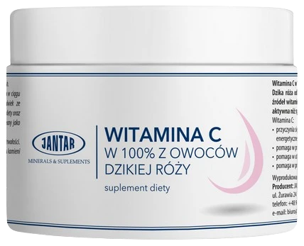 Jantar | Witamina C z owoców dzikiej róży 300g