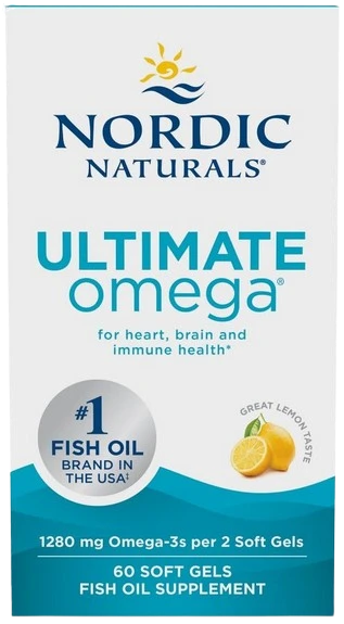 Nordic Naturals | Ultimate Omega Lemon (Cytryna) 1280mg 60 kapsułek