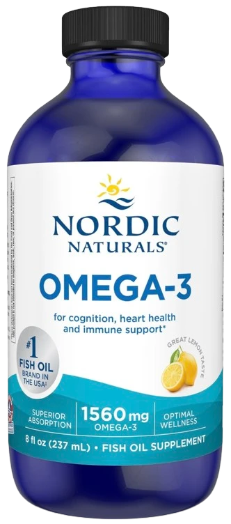 Nordic Naturals | Omega-3 Lemon (Cytryna) 1560mg 237ml
