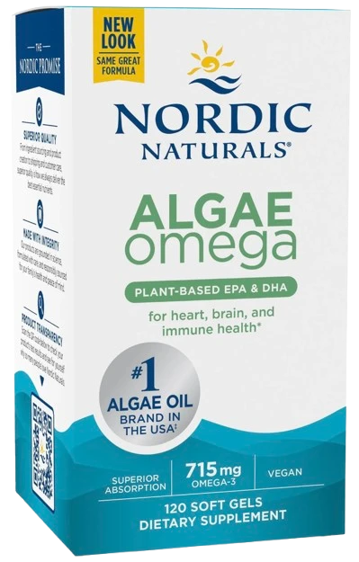 Nordic Naturals | Algae Omega 715mg 120 kapsułek