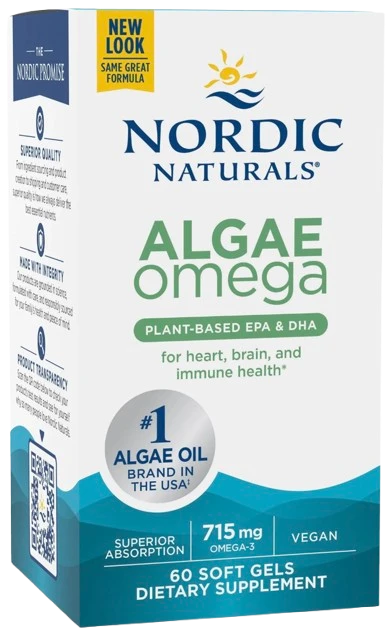 Nordic Naturals | Algae Omega 715mg 60 kapsułek