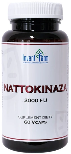 Invent Farm | Nattokinaza 2000 FU 60 kapsułek
