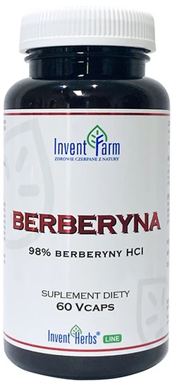 Invent Farm | Berberyna 60 kapsułek