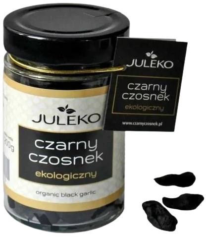 Juleko | Czarny czosnek BIO 200g