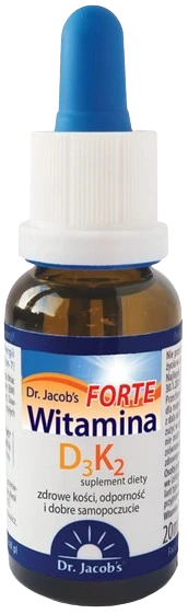 Dr Jacobs | Witamina D3K2 FORTE 20ml