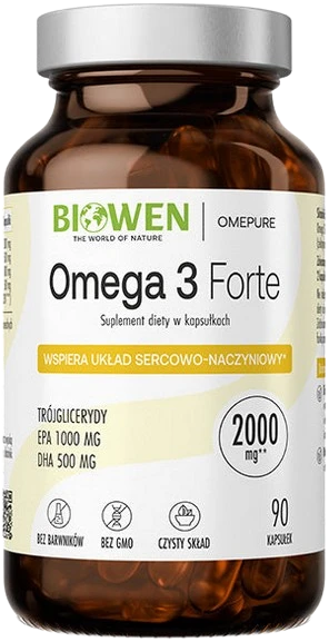 Biowen | Omega 3 Forte 90 kapsułek