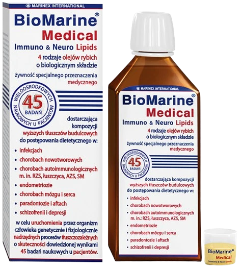 Marinex International | BioMarine®Medical Immuno & Neuro Lipids 200ml