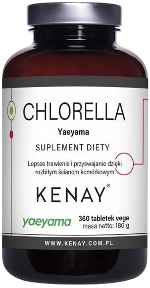 Kenay | Chlorella Yaeyama 360 tabletek