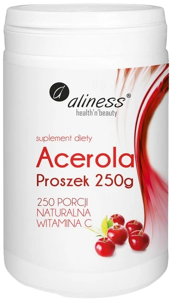 Aliness | Acerola Naturalna Witamina C 250g