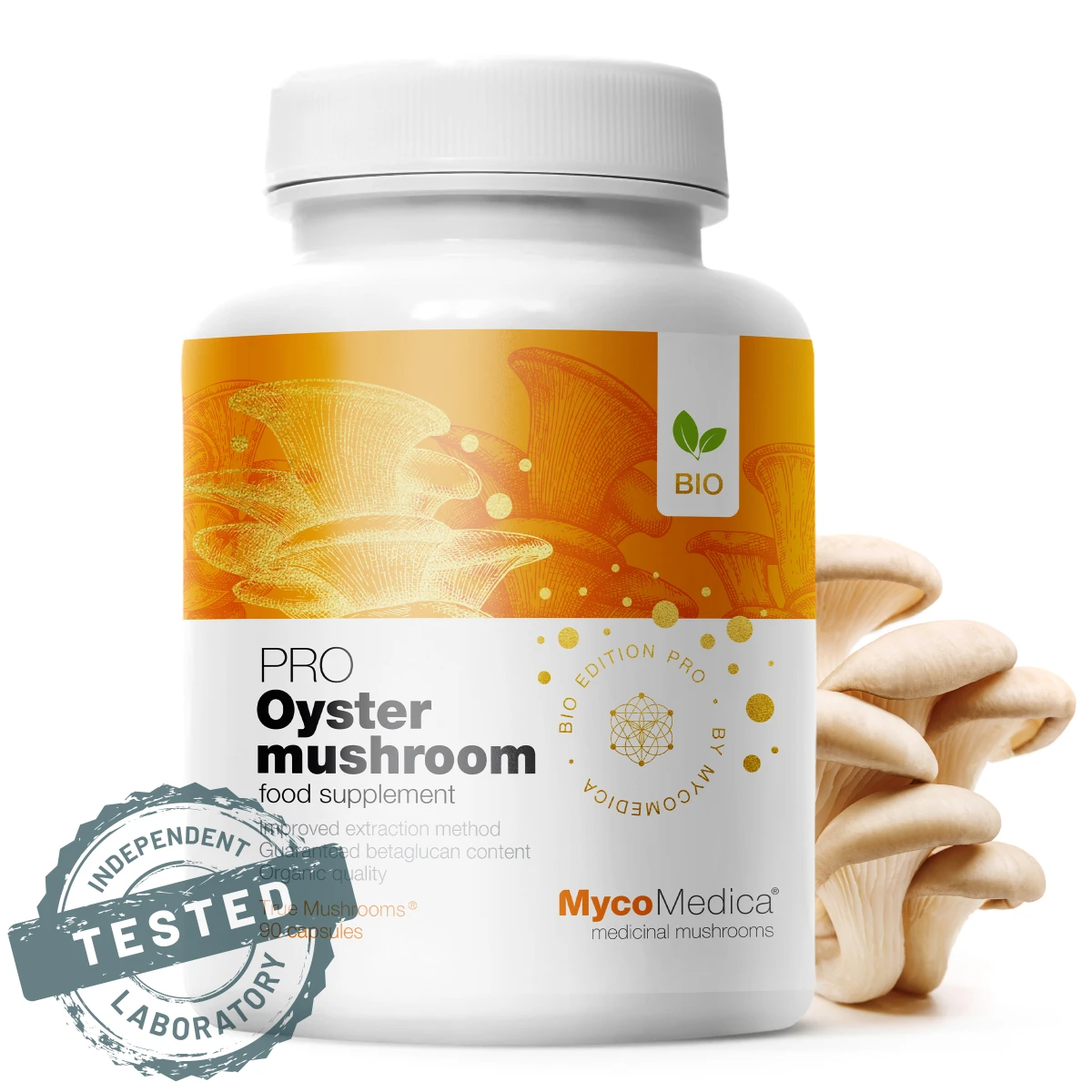 MycoMedica | Boczniak PRO (Oyster mushroom) 90 kapsułek