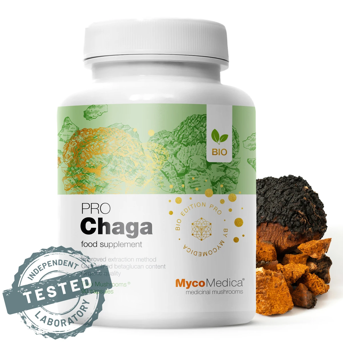 MycoMedica | Chaga PRO 90 kapsułek