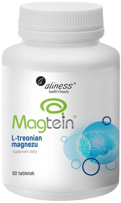 Aliness | L-Treonian magnezu Magtein® 72mg 60tabletek