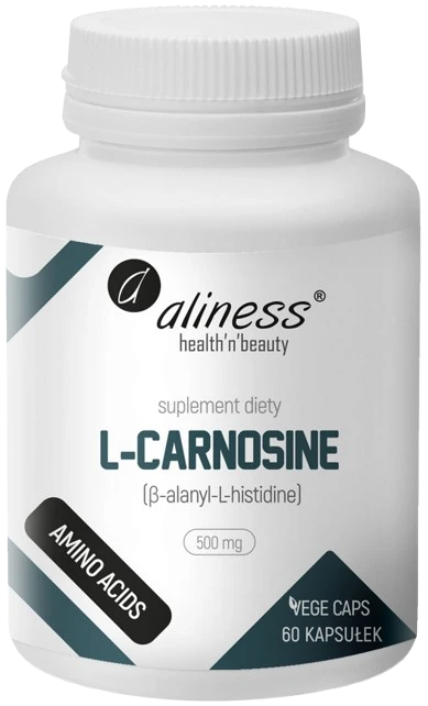 Aliness | L-CARNOSINE 500mg 60 kapsułek