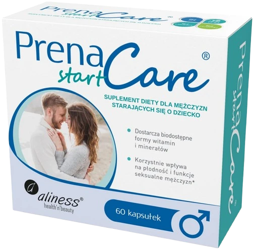 Aliness | PrenaCare® START dla mężczyzn 60 kapsułek