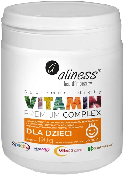 Aliness | Premium Vitamin Complex dla dzieci 120g