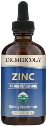 Dr Mercola | Cynk w kroplach 115ml