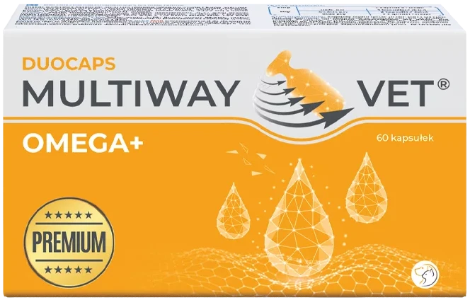MultiWay Vet | DUOCAPS OMEGA+ 60 kapsułek