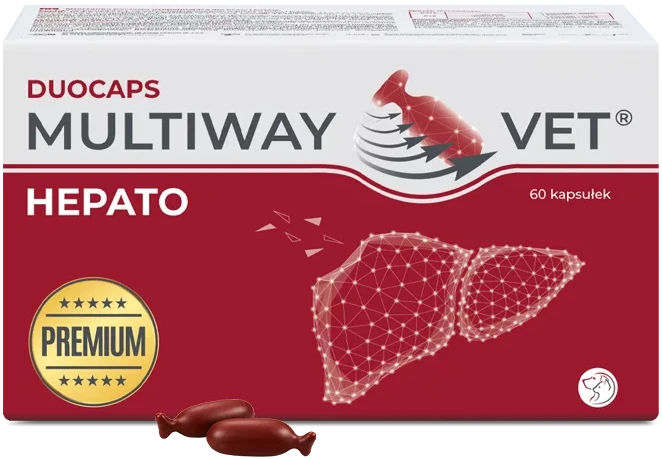 MultiWay Vet | DUOCAPS HEPATO 60 kapsułek