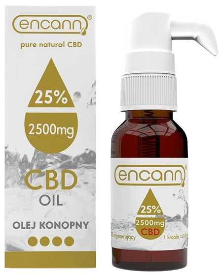 Encann | Gold 25% CBD olejek 10ml