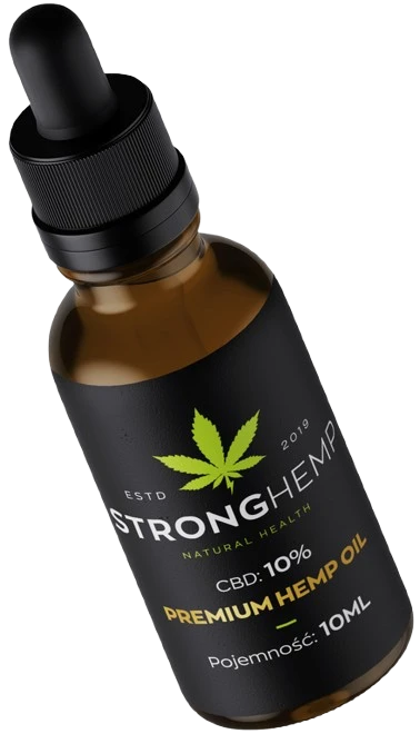 Strong Hemp | Olejek konopny CBD 10% PREMIUM 10ml