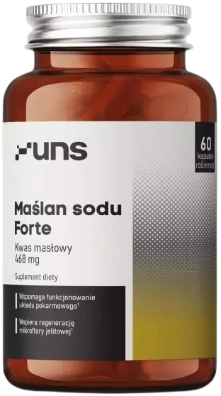 UNS | Maślan sodu Forte 600mg 60 kapsułek