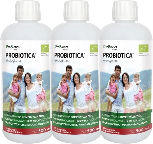 ZESTAW | 3X Probiotics Probiotica BIO 500ml
