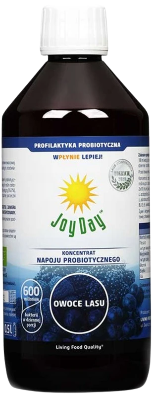 Joy Day | Koncentrat napoju probiotycznego Owoce Lasu 500ml
