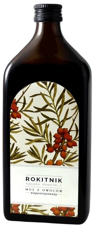 Arcyzioła | Rokitnik Mus z owoców niepasteryzowany 500ml