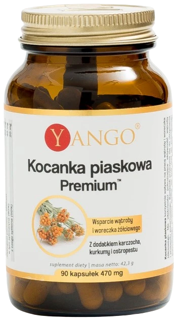 Yango | Kocanka piaskowa Premium™ 90 kapsułek