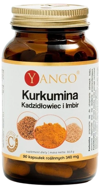 Yango | Kurkumina Kadzidłowiec i Imbir 90 kapsułek