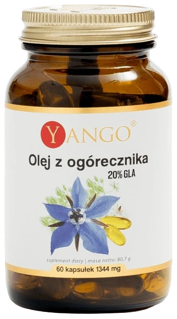 Yango | Olej z ogórecznika 60 kapsułek