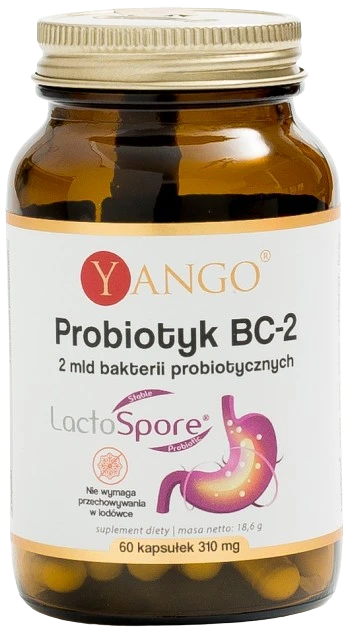 Yango | Probiotyk BC-2 60 kapsułek