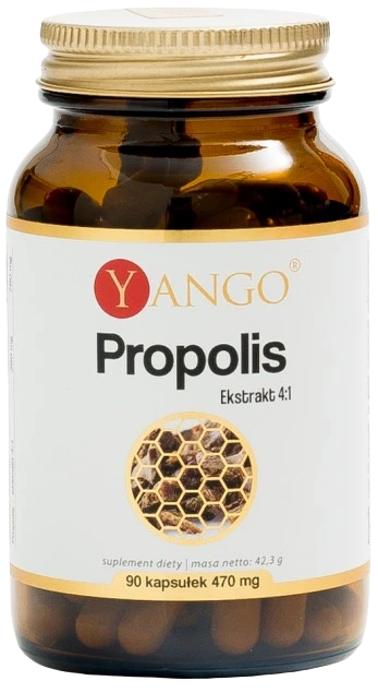 Yango | Propolis - ekstrakt 4:1 90 kapsułek
