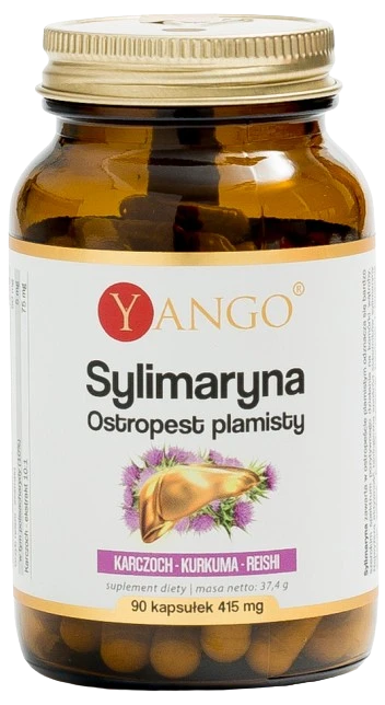 Yango | Sylimaryna - ekstrakt z ostropestu plamistego 90 kapsułek