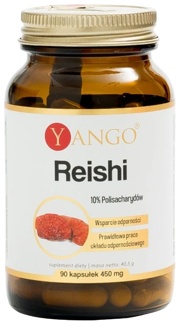 Yango | Reishi – ekstrakt 10% polisacharydów 90 kapsułek